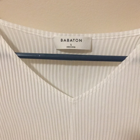 Babaton (Aritzia) white blouse - Picture 3 of 3